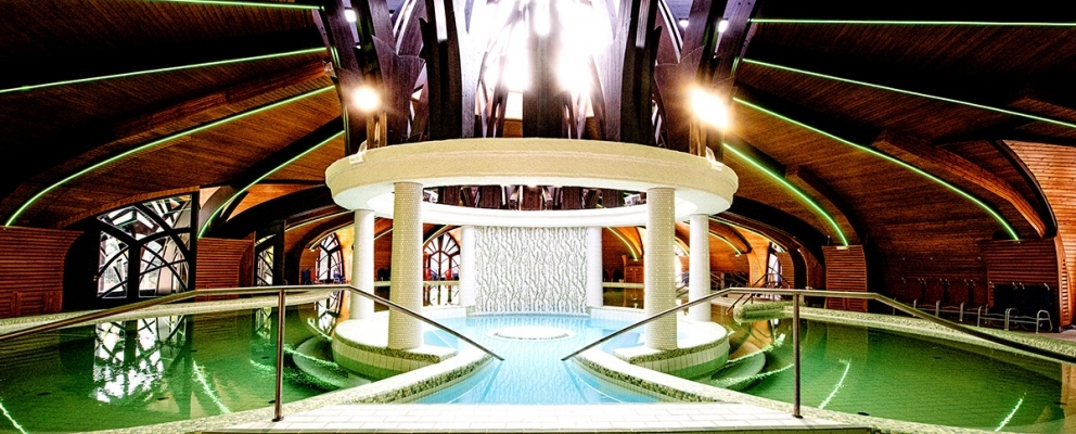 Entrance to the Thermal spa