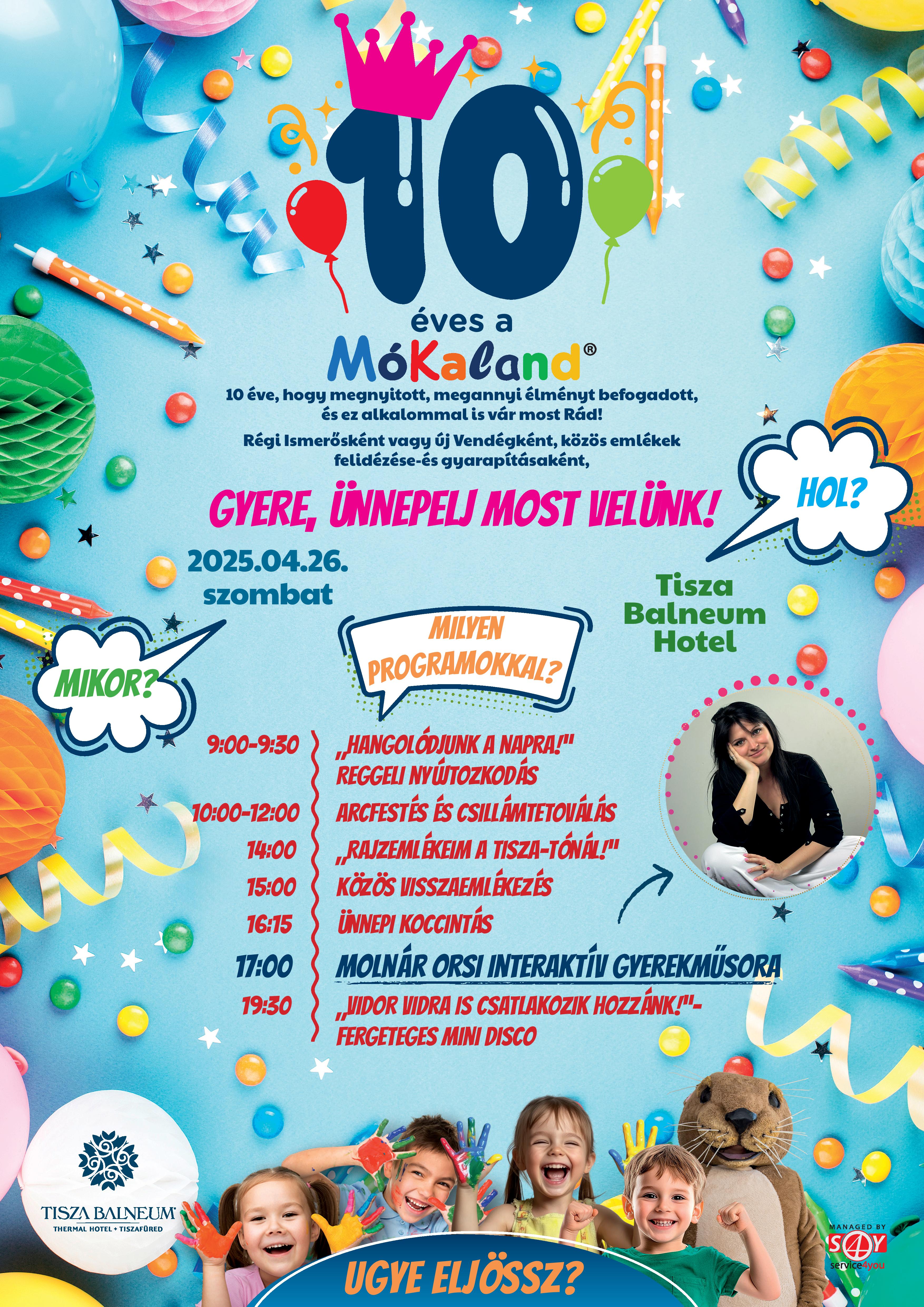10 éves a Mókaland