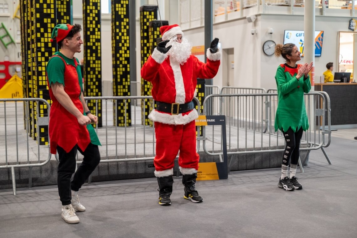 Mikulás az Arénában