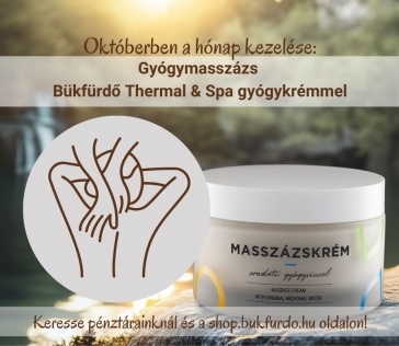 Októberi kedvencünk: Bükfürdő-masszázskrém