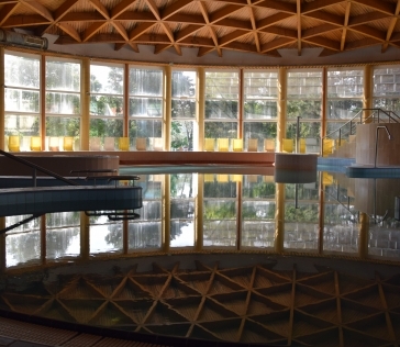 Karbantartás az élményfürdőben