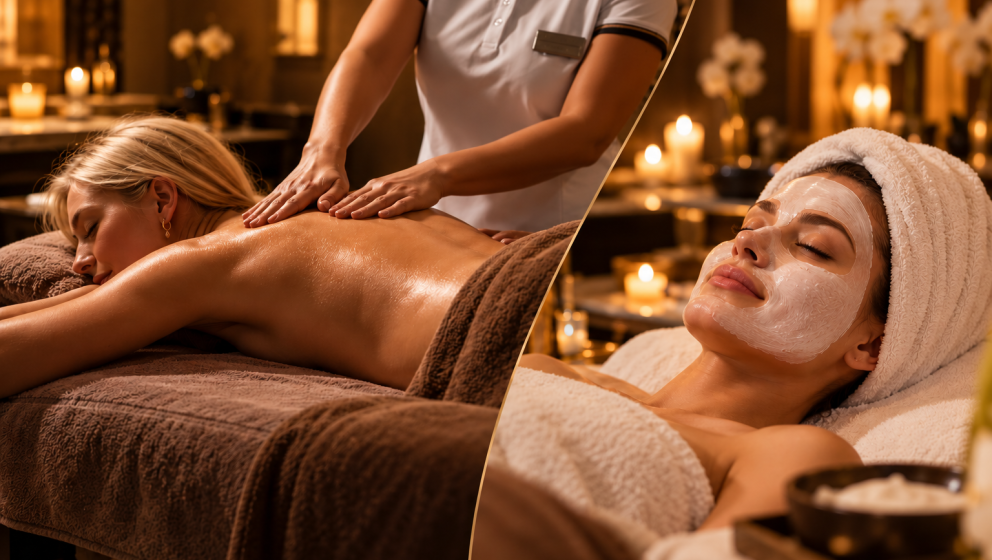 Swedish Massage and Express Facial for 1 person
