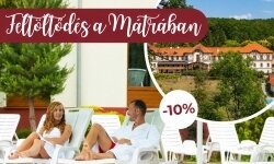 Nyári feltöltődés a Mátrában -10%