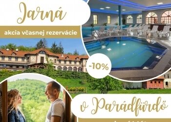 Akcia včasnej rezervácie – 10% zľava!