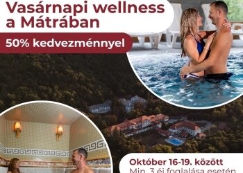 Vasárnapi wellness féláron