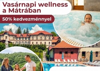 Vasárnapi wellness féláron