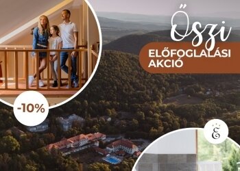 Előfoglalási akció – 10% kedvezménnyel!