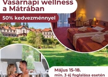 Vasárnapi wellness féláron