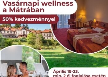 Vasárnapi wellness féláron