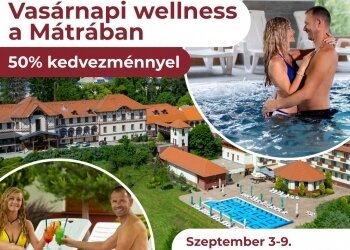 Vasárnapi wellness féláron