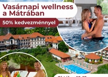 Vasárnapi wellness féláron