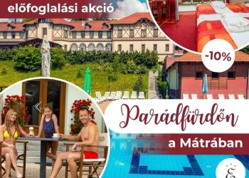 Előfoglalási akció – 10% kedvezménnyel!