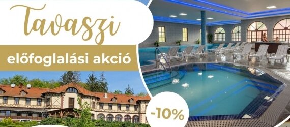 10% kedvezményes előfoglalás