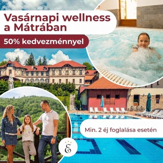 Vasárnapi wellness féláron