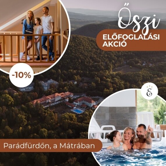 10% kedvezményes előfoglalás