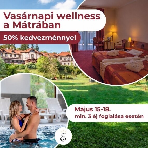 Vasárnapi wellness féláron