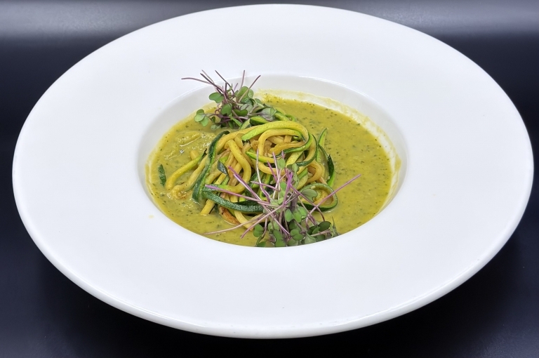 Cukkini spagetti cukkini texturákkal