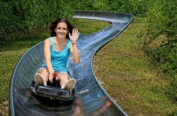 Summer bobsleigh track Sopron