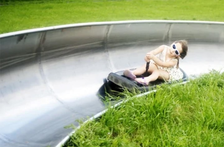 Summer bobsleigh track Sopron