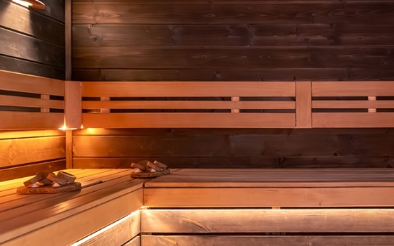 Finnische Sauna