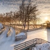 Télen a Balatonnál