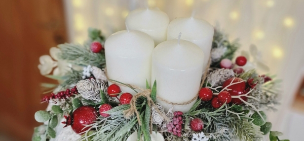 Adventi koszorú készítő workshop