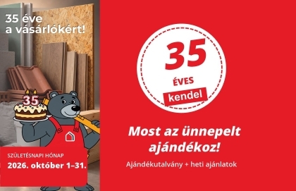 Születésnapi hónap a Kendelnél