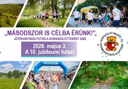 Fogadjon örökbe néhány kilométert - közösen a koraszülöttekért!