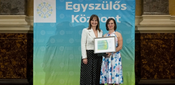 Az Év Támogatója lettünk a Páratlan Szülő Díjátadón