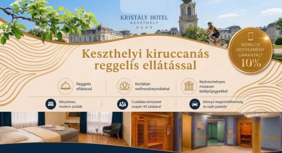 Keszthelyi kiruccanás reggelis ellátással