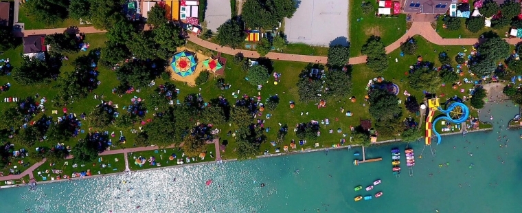 Pár lépés az alsóörsi strand