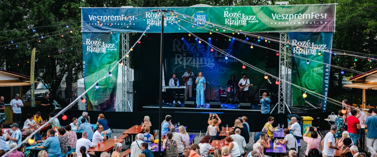 Rozé, rizling, jazz fesztivál Veszprém júl. 10-18.