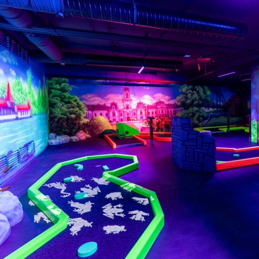 UV-Minigolf