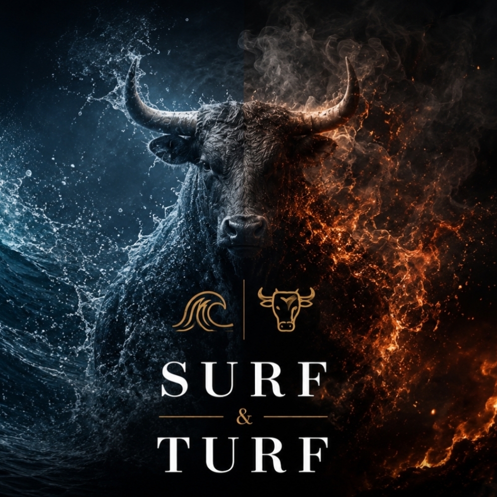 Surf & Turf est a fellegek felett