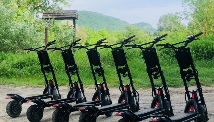 Vezetett elektromos roller túrák