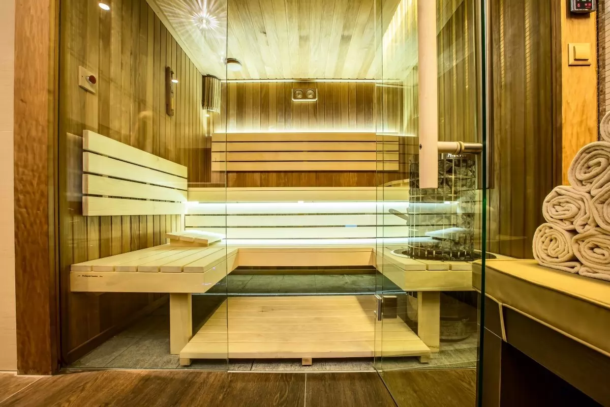 Sauna and relaxation