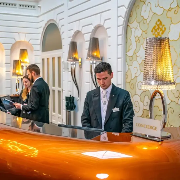 Concierge-Dienstleistungen im Prestige Hotel Budapest