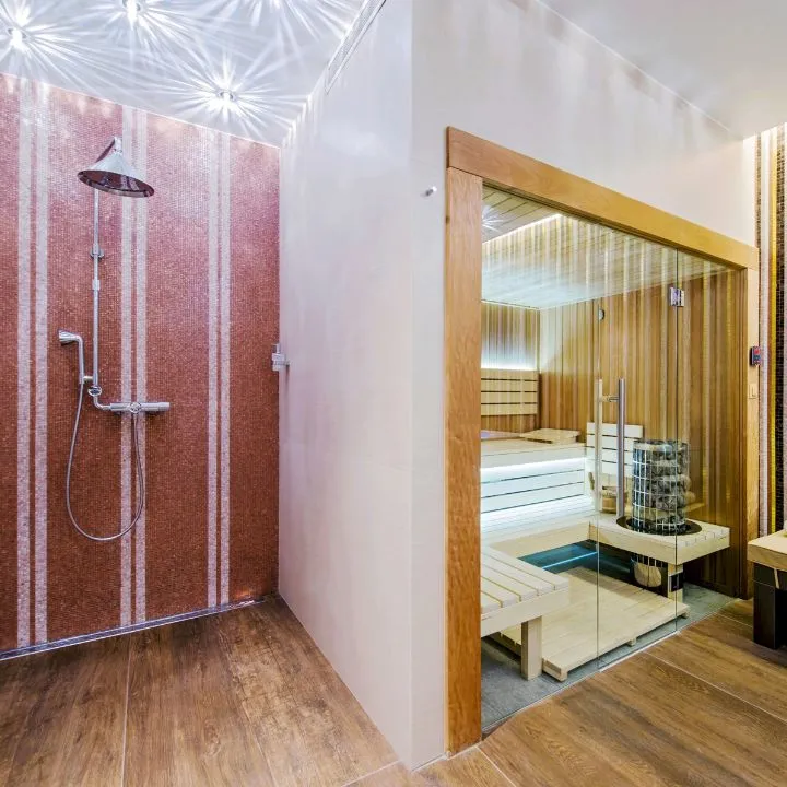 Relaxation and fitness room at Prestige Hotel Budapest