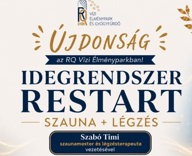 Idegrendszer restart Szabó Timi légzésterapeuta és szaunamester vezetésével
