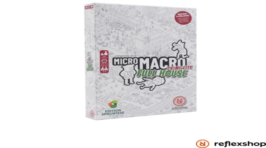 MicroMacro Crime City: Full House társasjáték