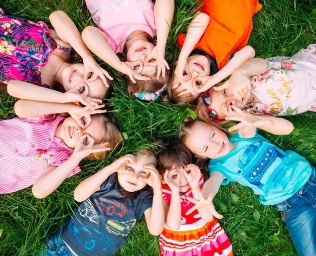 Pentecost children's program in the playhouse