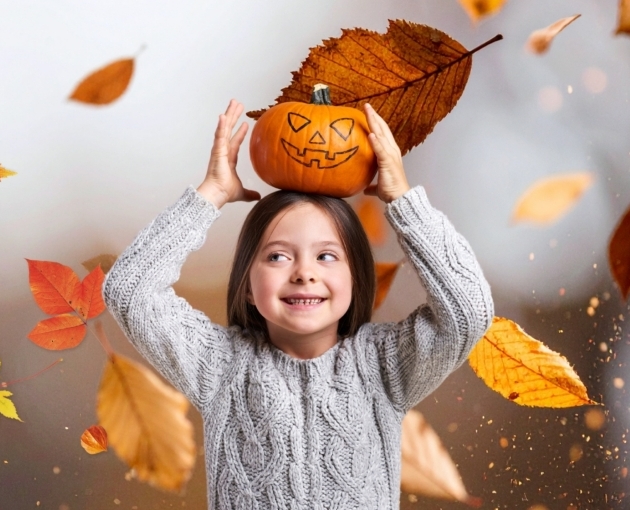 Chidren Animation for Autumn