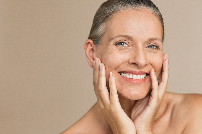 Facial treatment for mature skin