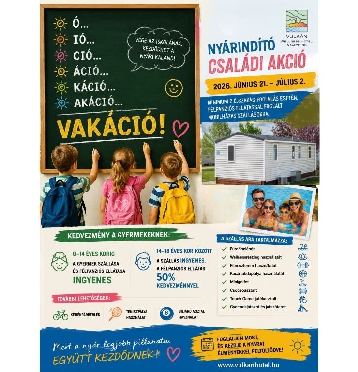 VACATION családi csomag