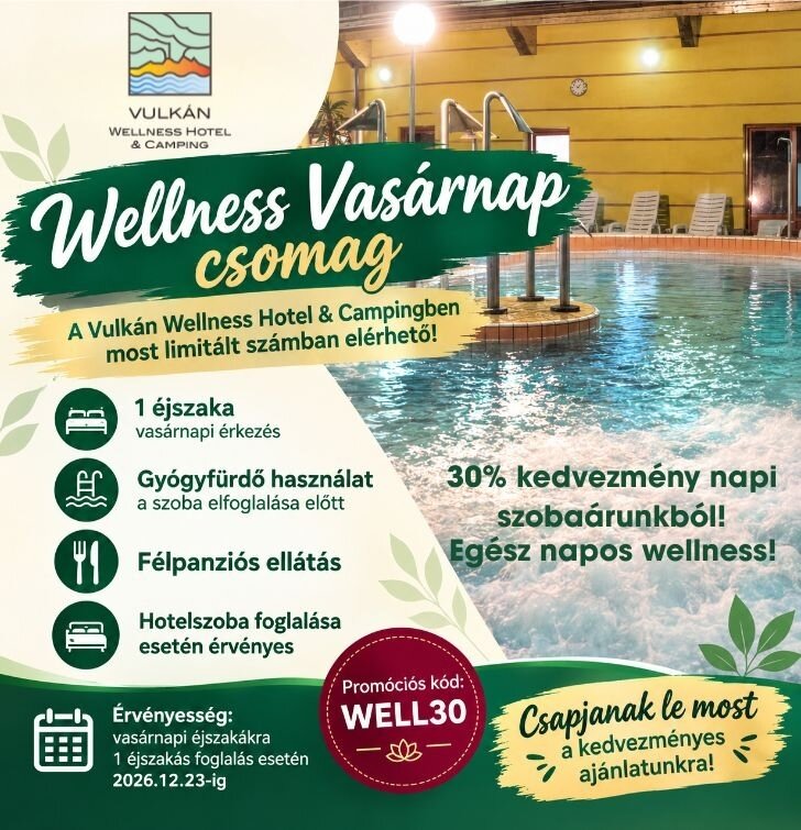 Wellness vasárnap!