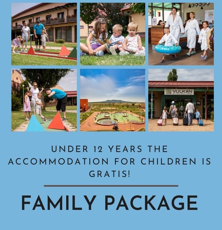 Family package in Vulkán Hotel