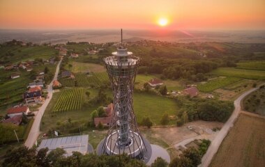 Vinarium-kilátó-Szlovénia
