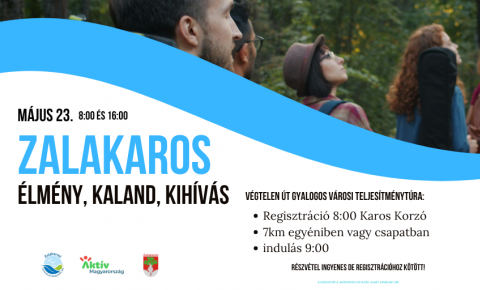 Zalakaros Élmény, Kaland, Kihívás