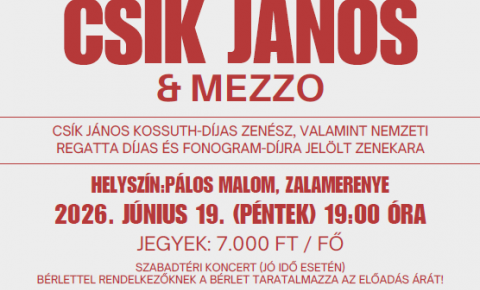 Csík János & Mezzo a Malomban